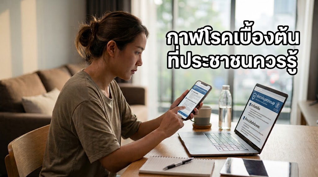 กาฬโรคเบื้องต้นที่ประชาชนควรรู้