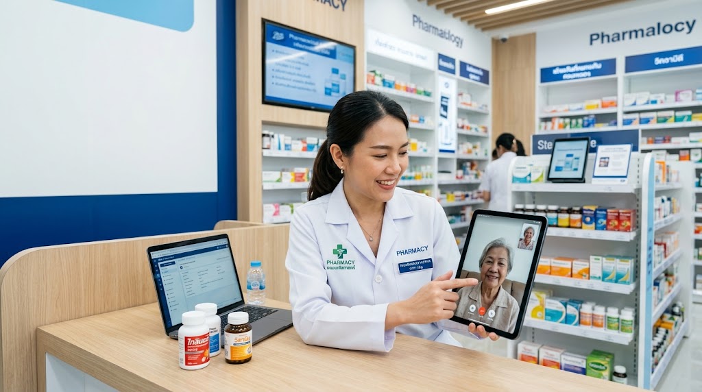 อย. เพิ่ม 3 โปรแกรม Telepharmacy 2