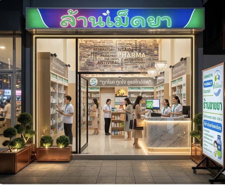 ล้านเม็ดยา [LARNMEDYA PHARMACY] ภาพที่ 1